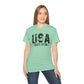 GILDAN - USA EST.1776 T-Shirt — Vintage Patriotic American Tee for 4th of July