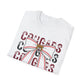 GILDAN - Cougars Bow Baseball T-Shirt — Cheer Team Spirit Tee