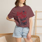 COMFORT COLORS - Land of the Free Because of the Brave T-Shirt — Patriotic Statue of Liberty Graphic Tee