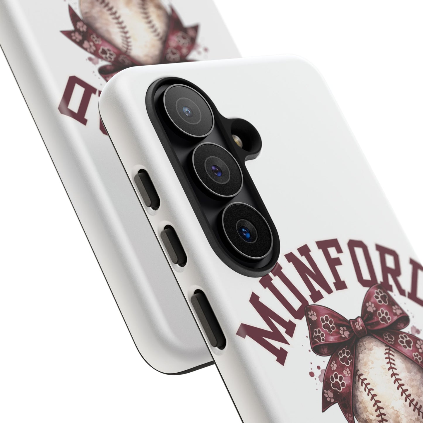 *** NEED TO PERSONALIZE THIS ? - DO NOT PURCHASE THIS ITEM - EMAIL ME @REFININGFAITHCOMPANY@GMAIL.COM - Munford Cougars Baseball Phone Case - Tough Cases Sports Team Phone Cover