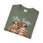 COMFORT COLORS -  Silly Rabbit Easter Bunny T-shirt | Pastel Eggs, Basket, Cross Back Print