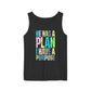 COMFORT COLORS - Inspirational Tank Top — "He Has a Plan, I Have a Purpose" Motivational Graphic Tank