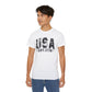 GILDAN - USA EST.1776 T-Shirt — Vintage Patriotic American Tee for 4th of July