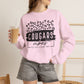 GILDAN -Cougars Vibes Leopard Graphic Sweatshirt