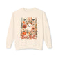 COMFORT COLORS - Boo Y'all Halloween Sweatshirt — Cute Ghost & Pumpkin Fall Crewneck