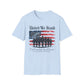 GILDAN - United We Stand T-Shirt — Patriotic American Flag Military Tribute Tee