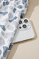 Beige Camouflage Print Lapel Shirt Drawstring 2pcs Short Pajama Set