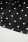 Sky Blue Exposed Seam Detail Polka Dot Loose Tee Drawstring Shorts Set