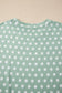 Brown Polka Dot Print Short Set