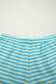 Yellow Stripe Color Block Detail Long Sleeve Pullover Elastic Waist Pull On Shorts 2pcs Set