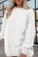 Strawberry Pink Ribbed Corduroy Oversized Sweatshirt