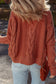 Redwood Burl Chunky Fit Slouchy Textured Knit Sweater